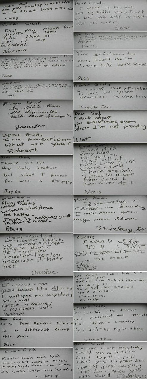 Letters to God